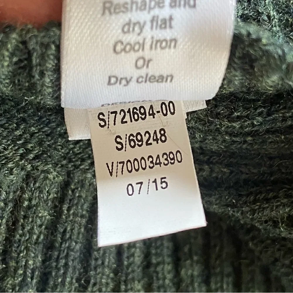 Athleta Nopa Hooded Wool Sweater in Jasper Green - Picture 6 of 12